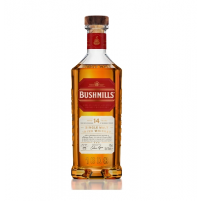 BUSHMILLS 14 years Malaga cask finish малцово уиски 0.700 л.